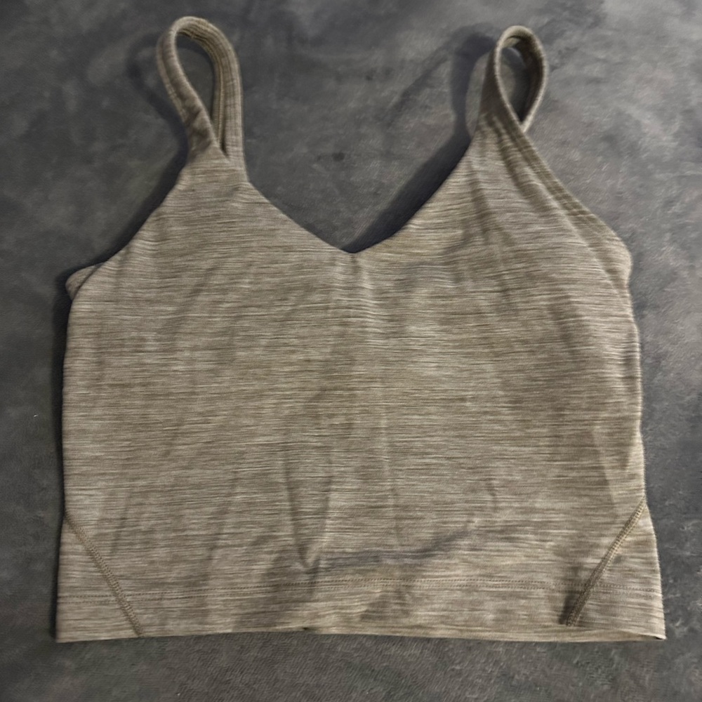 Grey Lululemon align tank